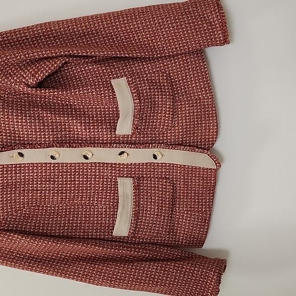 Sundance Western Catalog Town Country Rust Tweed Office Siren Blazer Jacket Sz4 - Picture 9 of 16